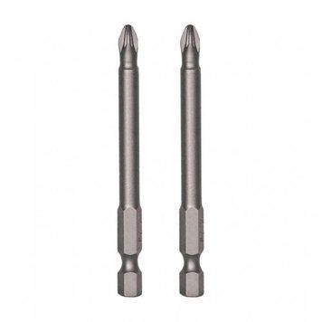 Бiта S&R PH2 x 75 мм, сталь S2, 2 шт (152011001) 152011001 фото