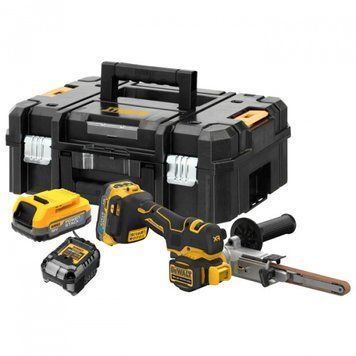Напилок стрічковий акумуляторний безщітковий DeWALT DCM200E2T DCM200E2T фото