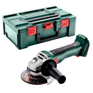 Акумуляторна кутова шліфувальна машина Metabo W 18 L 9-125 Quick frame + METABOX (602249840) 602249840 фото