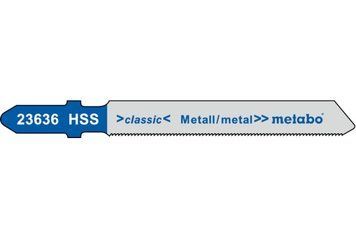 Пилка для лобзика по металу Metabo Classic 66 мм T 118 G, 25 шт 623693000 фото