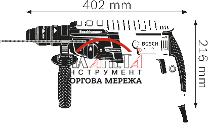Перфоратор BOSCH GBH 2-28 F 0611267600 0611267600 фото