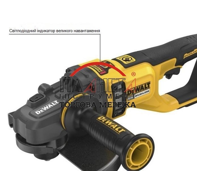 Шліфмашина кутова акумуляторна безщіткова + валіза DeWALT DCG460NK DCG460NK фото