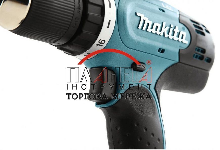 Акумуляторний дриль-шуруповерт Makita DDF453Z + Кейс (Без АКБ і ЗП) DDF453ZK фото
