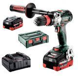 Акумуляторний шуруповерт-різьбонарізчик Metabo GB 18 LTX BL Q I 2х5,5Aг в кейсі (602362660) 602362660 фото