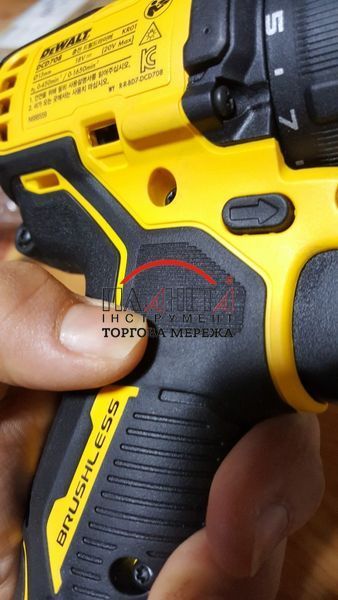 Дриль-шуруповерт акумуляторний безщітковий DeWALT DCD708D2T DCD708D2T фото