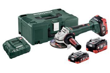 Акумуляторна шліфувальна машина Metabo WB 18 LTX BL 125 Quick SET 2 x 5,5 Ач 1 x 4,0 Ач 613077940 фото
