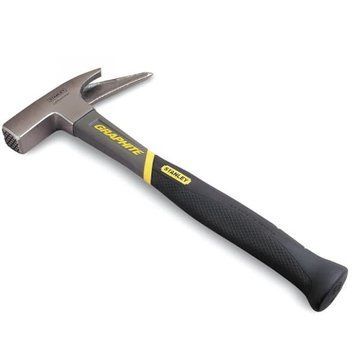 Молоток тесляра Graphite Latthammer графітовий стрижень у рукоятці STANLEY 1-51-136 фото