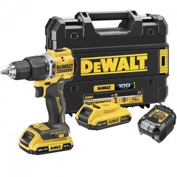 Дриль-шуруповерт 100 YEARS DeWALT DCD100YD2T DCD100YD2T фото