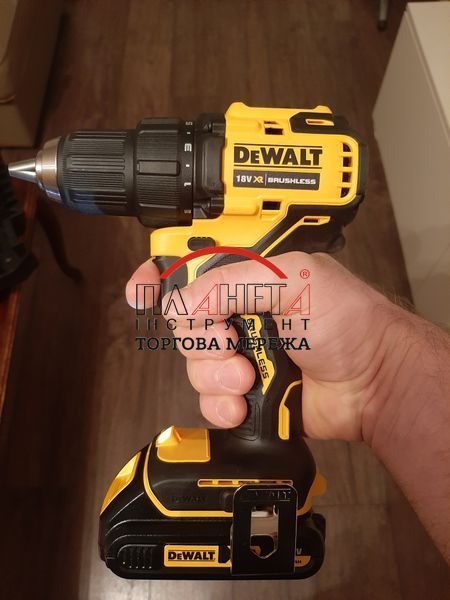 Дриль-шуруповерт акумуляторний безщітковий DeWALT DCD708D2T DCD708D2T фото