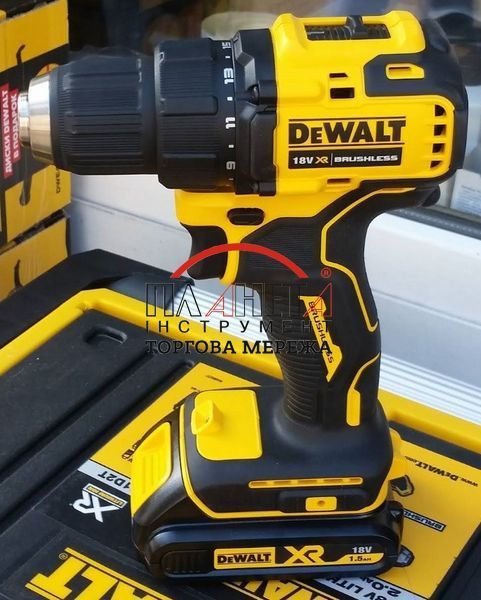 Дриль-шуруповерт акумуляторний безщітковий DeWALT DCD708D2T DCD708D2T фото