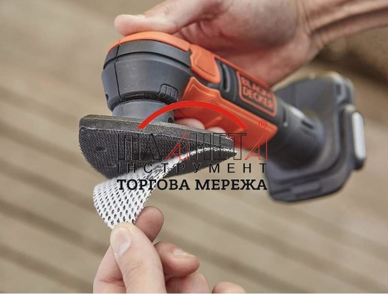 Шліфмашина вібраційна акумуляторна BLACK+DECKER BDCDS12N BDCDS12N фото