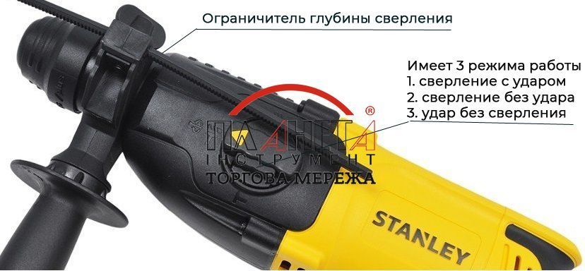 Перфоратор STANLEY SDS-Plus SHR263KA SHR263KA фото