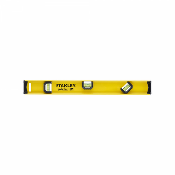 Рівень BASIC I-BEAM з алюмінію довжиною 450 мм з трьома капсулами STANLEY (0-42-073) 0-42-073 фото