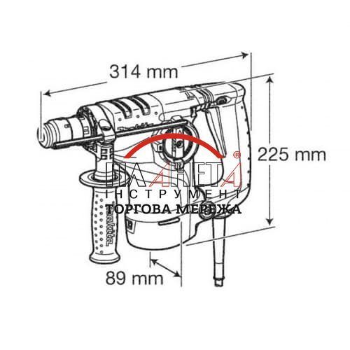 Перфоратор Makita HR2810 + набор буров B-12332 SET-HR2810 фото