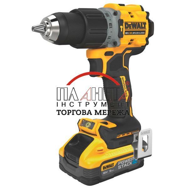 Дриль-шуруповерт акумуляторний безщітковий ударний DeWALT DCD805H2T DCD805H2T фото