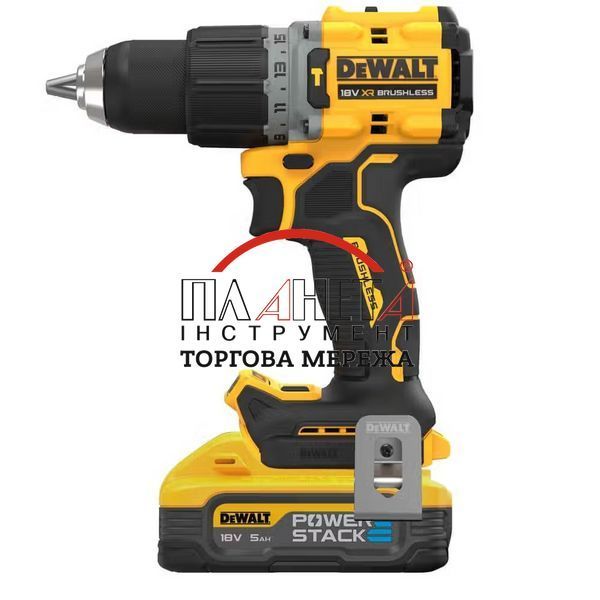 Дриль-шуруповерт акумуляторний безщітковий ударний DeWALT DCD805H2T DCD805H2T фото