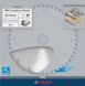Циркулярне пиляльне полотно, диск Construct Wood Bosch Professional для мережевих ручних пилок, 210x30x1,8-2,8 мм, 14T (2608640634) 2608640634 фото 2