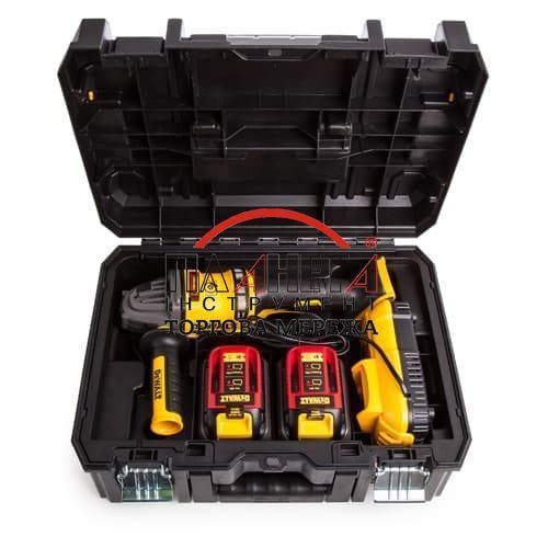 Аккумуляторная шлифмашина XR FLEXVOLT DeWALT DCG414T2 DCG414T2 фото