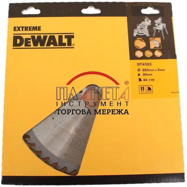 Диск пиляльний EXTREME WORKSHOP DeWALT DT4323  DT4323 фото