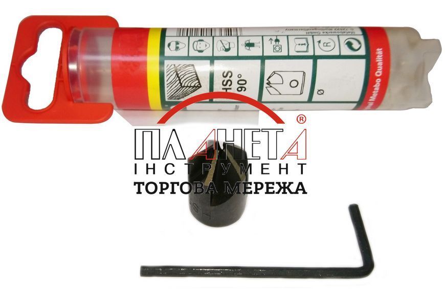 Зенкер по дереву Metabo 5x16 мм, 90&deg; 625022000 фото