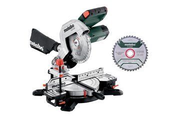 Торцювальна пила Metabo KS 216 M New Set з двома твердосплавними пильними дисками (610216900) 610216900 фото