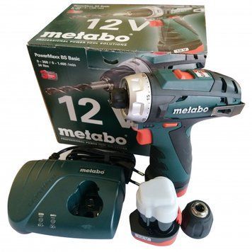 Акумуляторний шуруповерт Metabo PowerMaxx BS Basic 600984000 фото