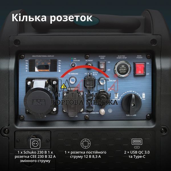Інверторний газобензиновий генератор K&ouml;nner & S&ouml;hnen KS 5500iEG S KS5500iEGS фото