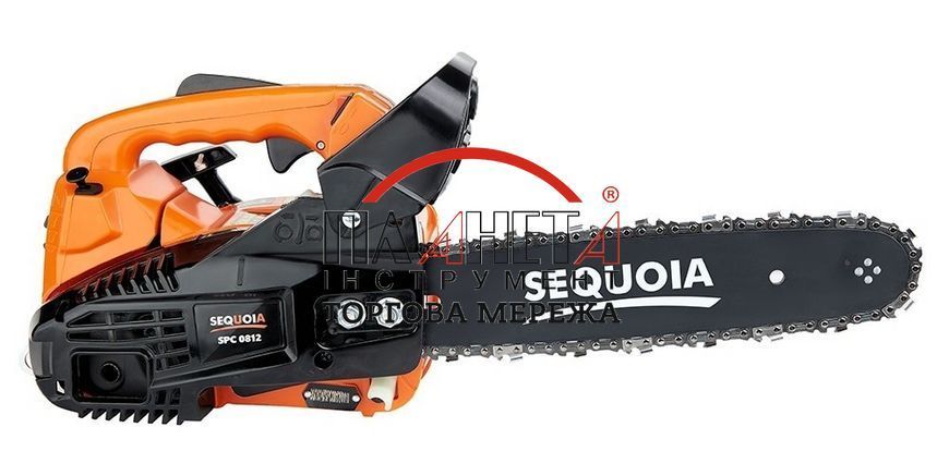 Пила ланцюгова бензинова SEQUOIA SPC0812, 0.8 кВт, довжина шини 30 см (SPC0812) SPC0812 фото