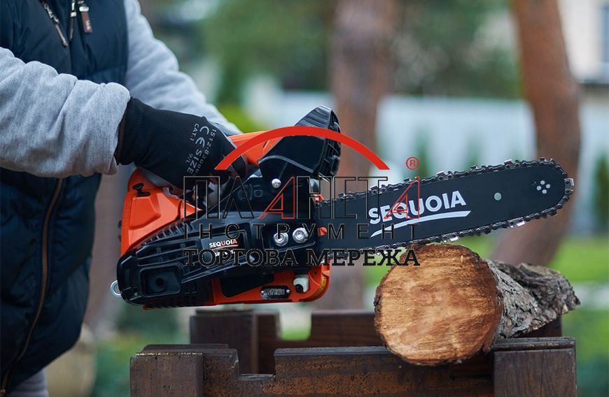 Пила ланцюгова бензинова SEQUOIA SPC0812, 0.8 кВт, довжина шини 30 см (SPC0812) SPC0812 фото