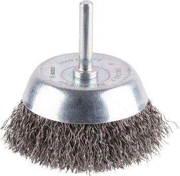 Зачисна чашкова щітка PRO Metal clean, 6мм, 70x03мм, вита сталь Bosch Professional (1609200270) 1609200270 фото