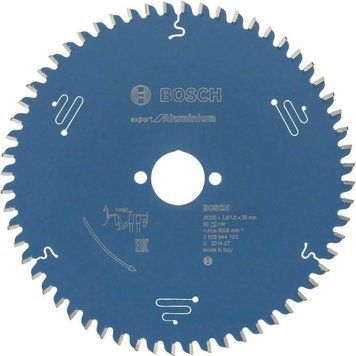 Пиляльний диск Bosch Professional Expert for Aluminium для ручних мережевих циркулярних пилок, 200x30x2.8, 60T (2608644103) 2608644103 фото