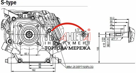 Двигун бензиновий Honda GX120 SX4 (GX120UT3X-SX-4-OH) GX120UT3X-SX-4-OH фото