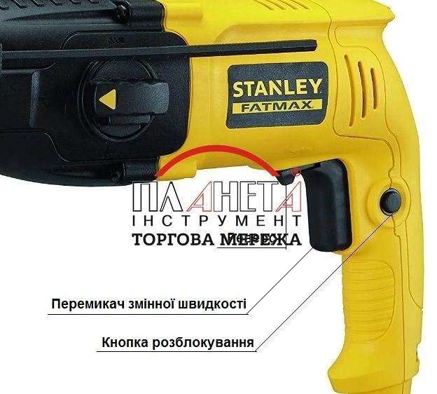 Сетевой перфоратор SDS-Plus Stanley FatMax SFMEH200K SFMEH200K фото