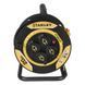 Подовжувач на котушці Stanley 20 м, 4 розетки, IP44 (SXCR-111) SXCR-111 фото 2