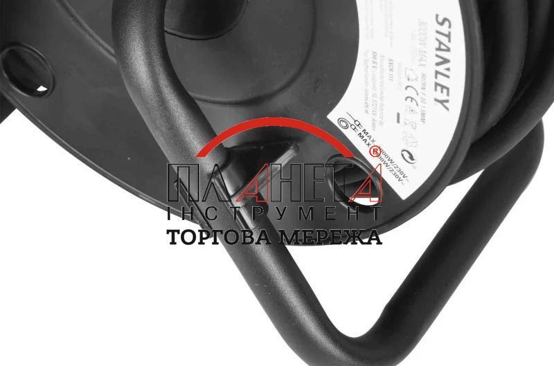 Подовжувач на котушці Stanley 20 м, 4 розетки, IP44 (SXCR-111) SXCR-111 фото