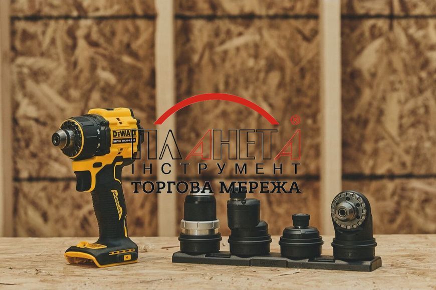 Дриль-шурупокрут акумуляторний безщітковий зі змінними насадками DeWALT DCD803M1T DCD803M1T фото
