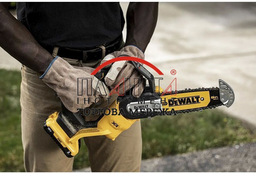 Міні-пилка ланцюгова акумуляторна безщіткова DeWALT DCMPS520P1 DCMPS520P1 фото