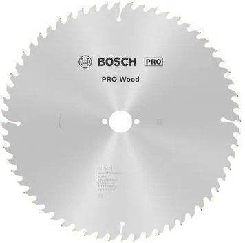 Циркулярне пиляльне полотно, диск Wood Optiline Corded Bosch Professional для мережевих настільних та торцювальних пилок з розширювальними прорізами, 315x30x2,2-3,2 мм, 60Т (2608640651) 2608640651 фото