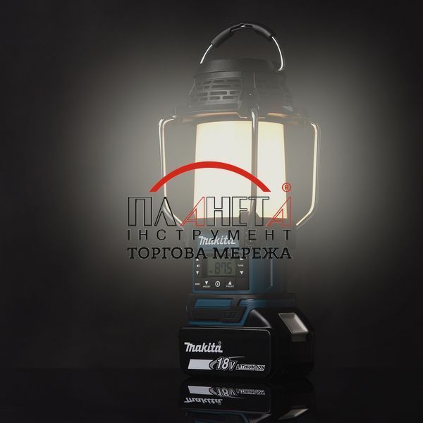 Акумуляторний радіоприймач з ліхтарем Makita DMR055 DMR055 фото