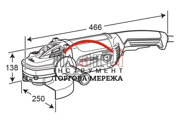 Турбина Maktec MT 903 MT903 фото