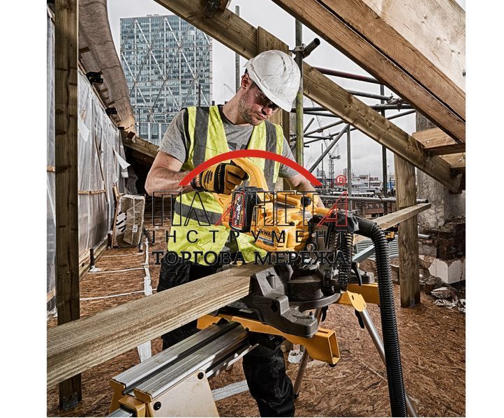 Пила торцювальна акумуляторна DeWALT DCS777T2 DCS777T2 фото