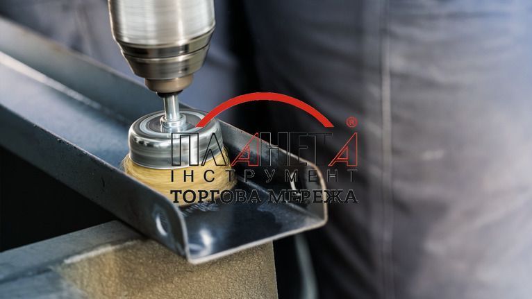 Зачисна чашкова щітка PRO Metal clean, 6мм, 70x02мм, вита сталь Bosch Professional (1609200271) 1609200271 фото