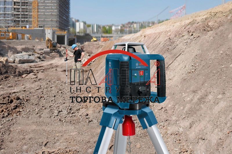 Ротаційний лазерний нівелір Bosch GRL 400 H SET 0601061800 фото