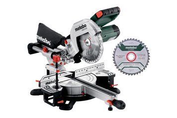 Торцювальна пила Metabo KGS 216 M New з функцією протягування та додатковий диск (613216900) 613216900 фото