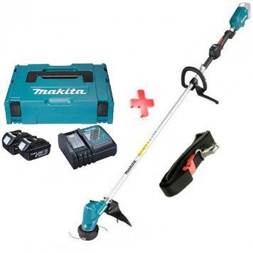 Акційний набір MAKITA SET-DUR190-01-0522 (Аккум. коса Makita DUR190LZX3 + набір АКБ і ЗП) SET-DUR190-01-0522 фото