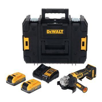 Шліфмашина кутова - болгарка акумуляторна безщіткова DeWALT DCG404S2T DCG404S2T фото