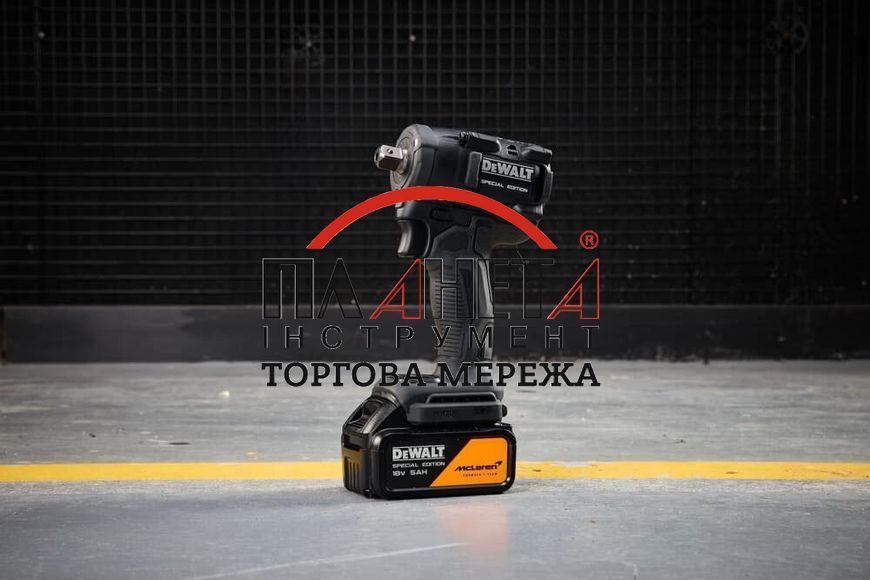 Гайкокрут ударний акумуляторний безщітковий McLaren F1 TEAM SPECIAL EDITION DeWALT DCF92MP2T DCF92MP2T фото