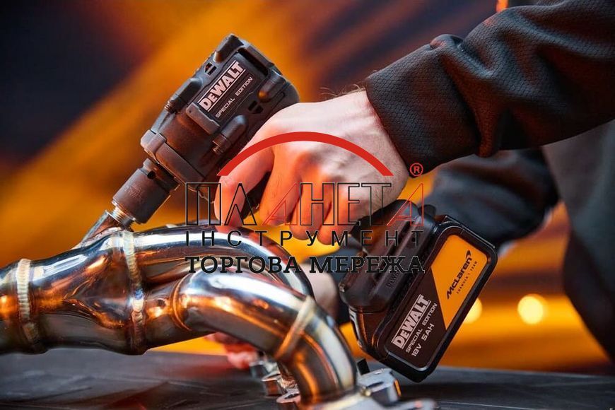 Гайкокрут ударний акумуляторний безщітковий McLaren F1 TEAM SPECIAL EDITION DeWALT DCF92MP2T DCF92MP2T фото
