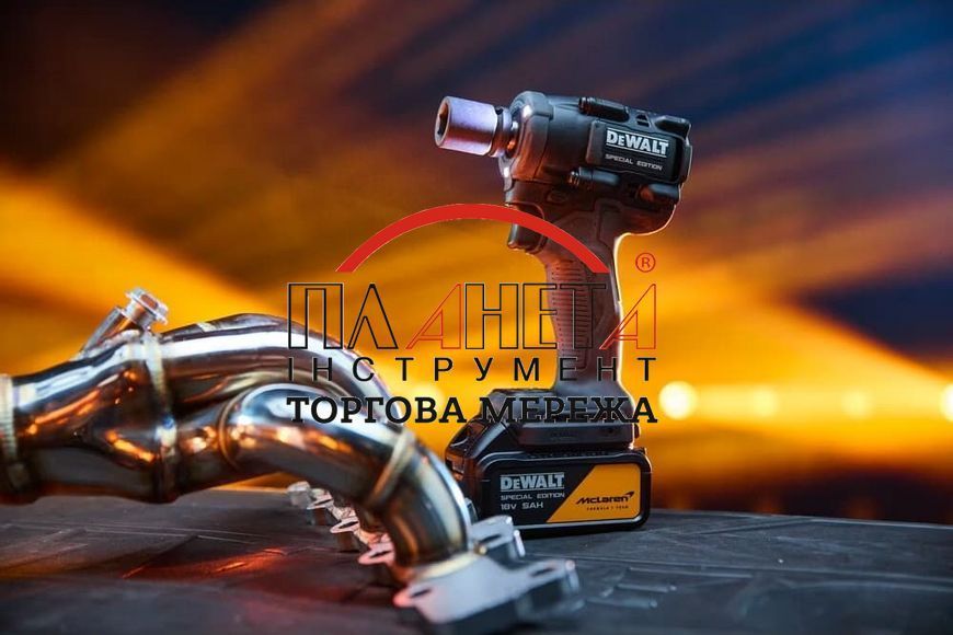 Гайкокрут ударний акумуляторний безщітковий McLaren F1 TEAM SPECIAL EDITION DeWALT DCF92MP2T DCF92MP2T фото