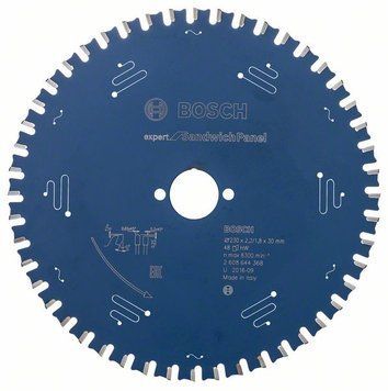 Пильный диск BOSCH Expert for Sandwich Panel 230x30x2.2 / 1.8x48 T 2608644368 фото